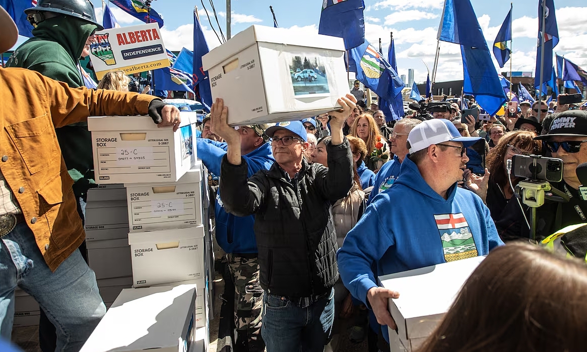 Over 300,000 signatures support Alberta's secession from Canada