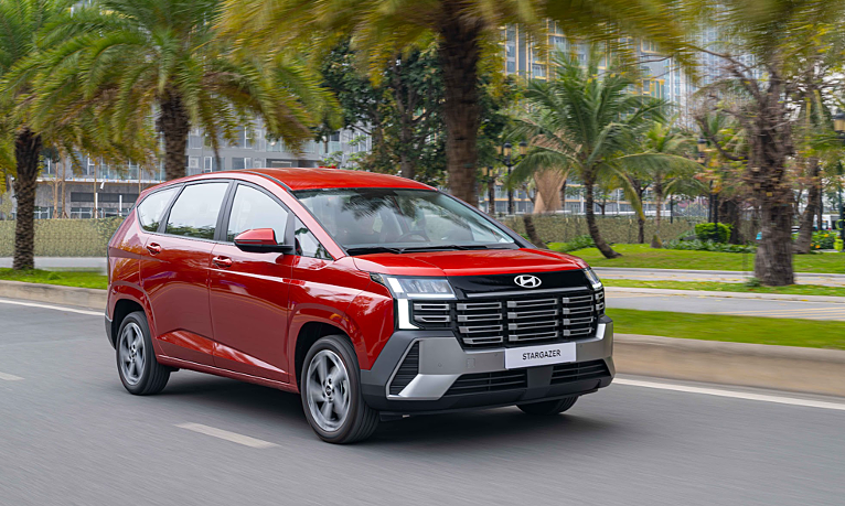 Hyundai Stargazer receives over 100 million VND in incentives