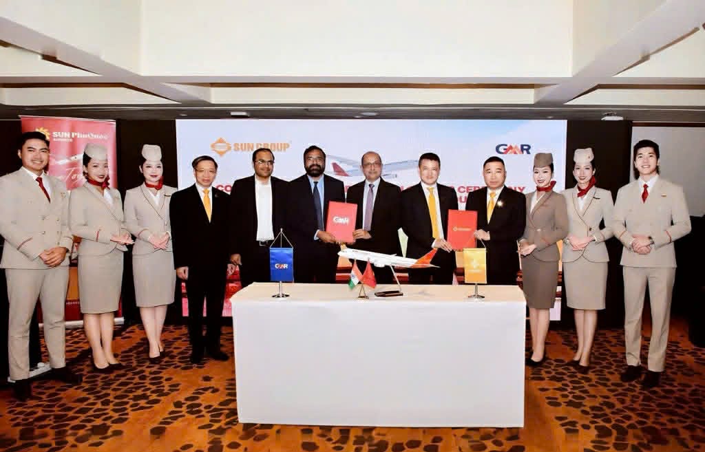 Sun Group signs strategic partnership with GMR Group
