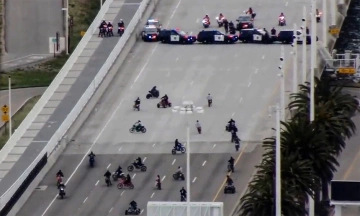 Police intercept reckless riders causing street chaos