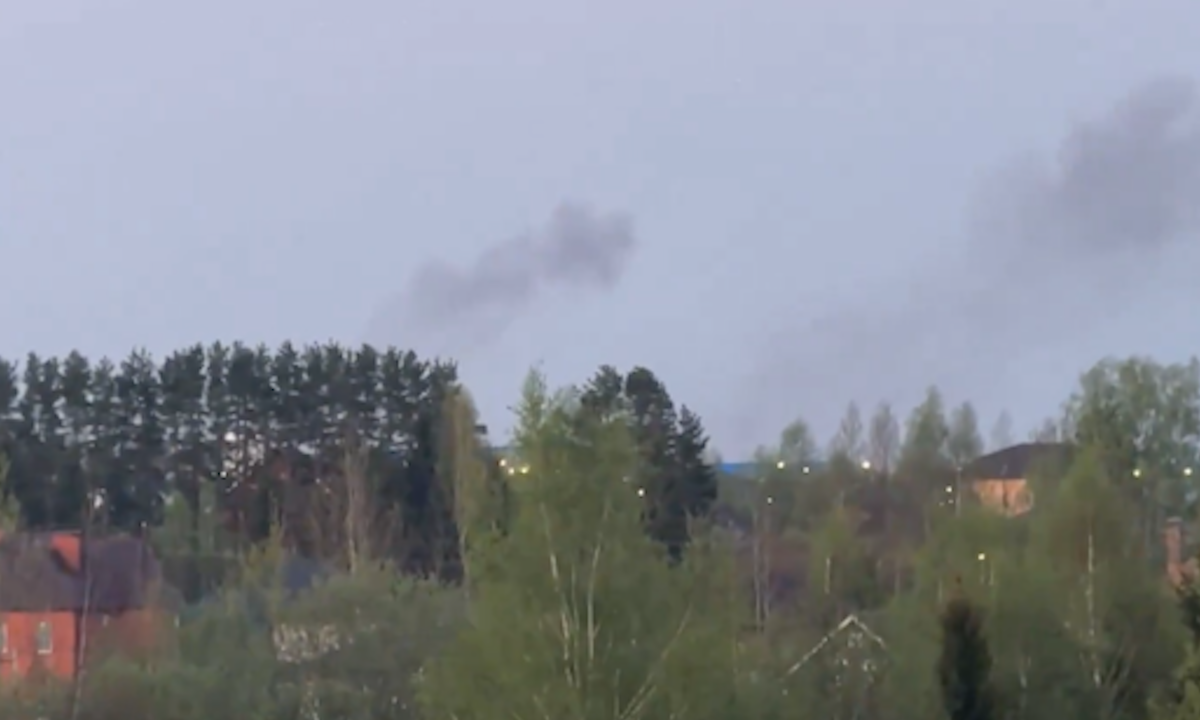 Ukraine launches major strike, suspected target logistics hub near Moscow