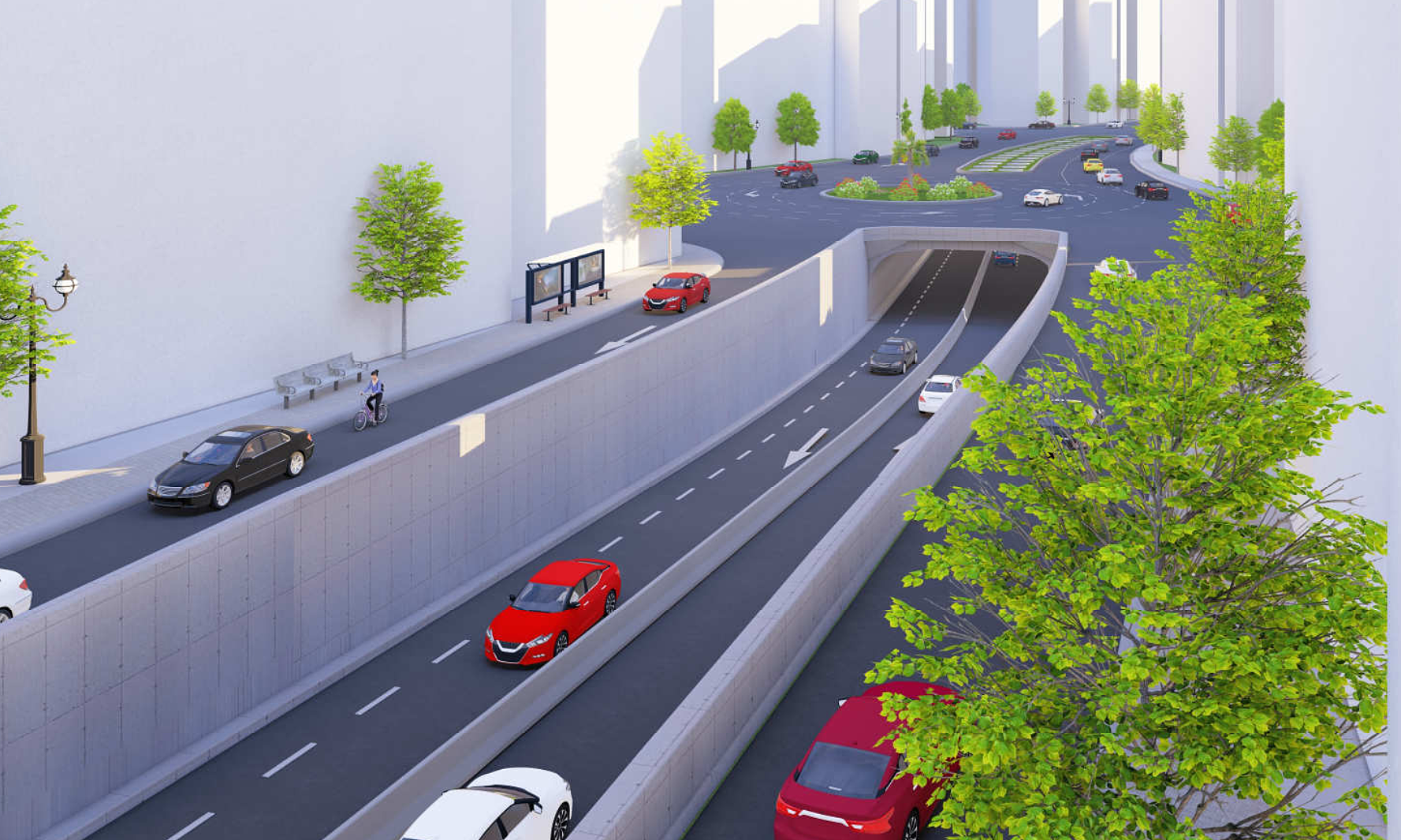 Nha Trang to build tunnel at central roundabout to reduce congestion
