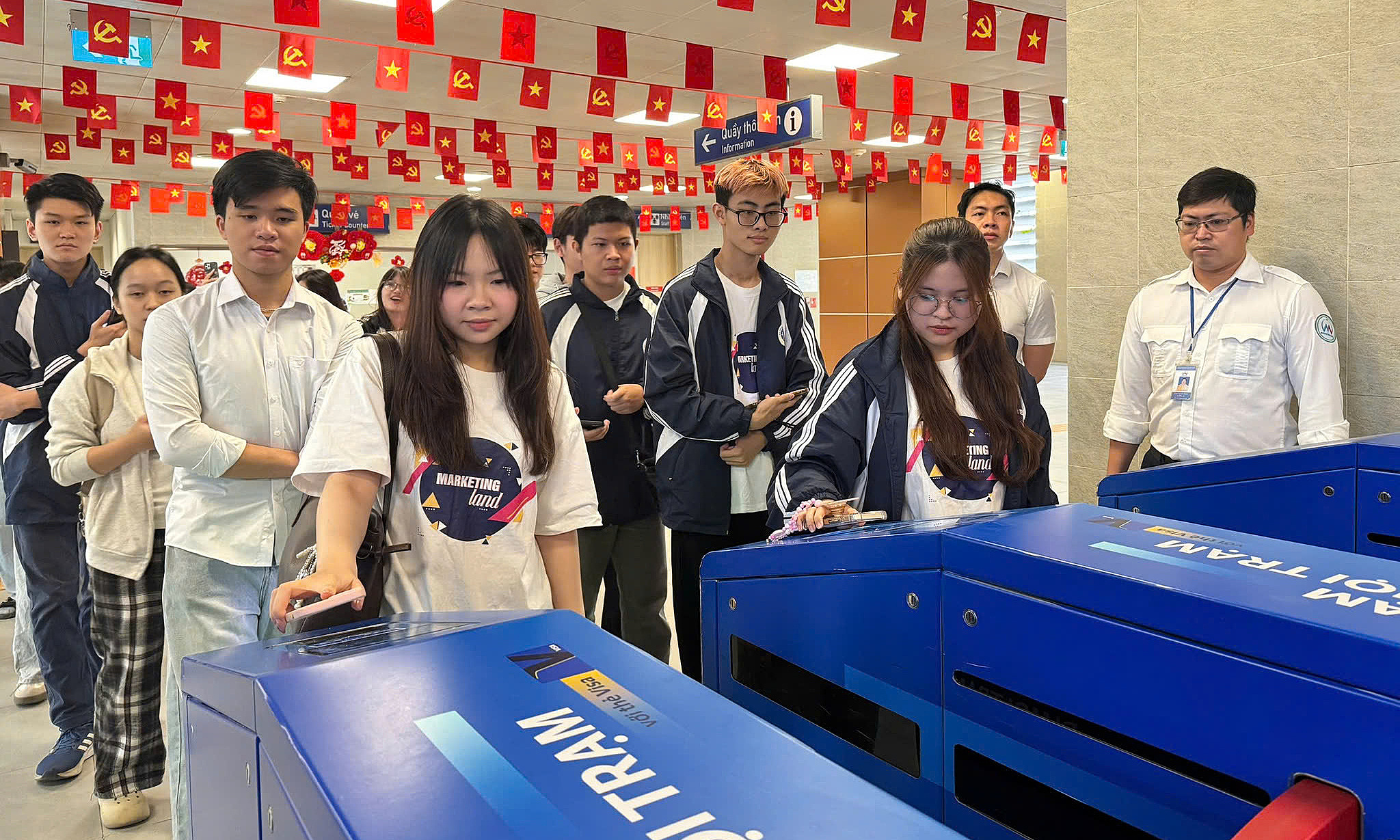 Hanoi metro's biometric ticketing system built in four months
