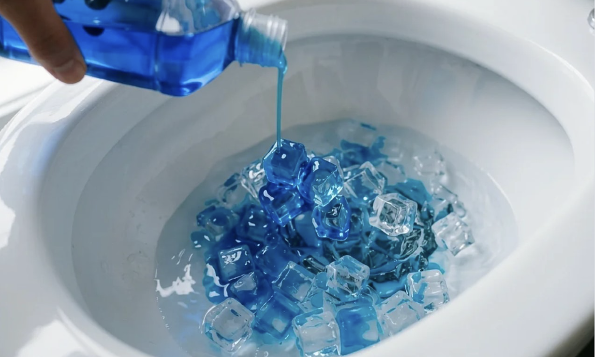 Why experts recommend pouring ice cubes into the toilet?