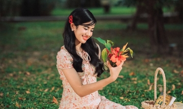 Everyday style of Cambodian Princess