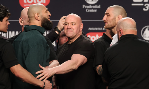 One of the most chaotic press conferences in UFC history