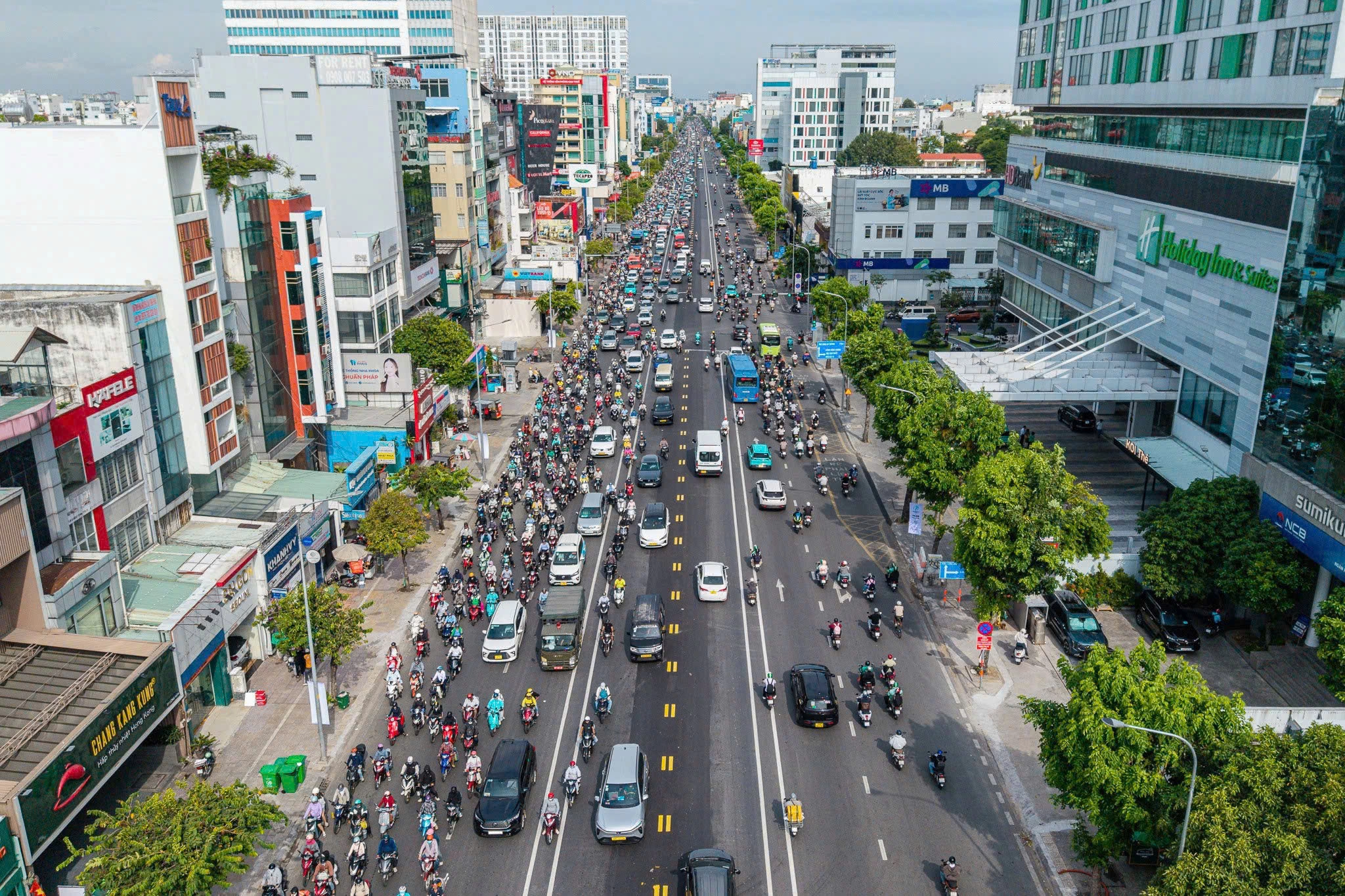 First reversible lane plan in Ho Chi Minh City