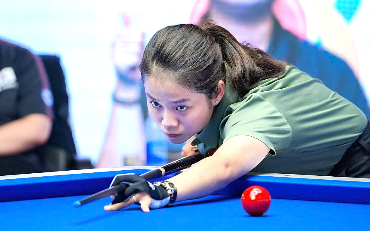 Billiards player Yen Sinh wins asian women's championship