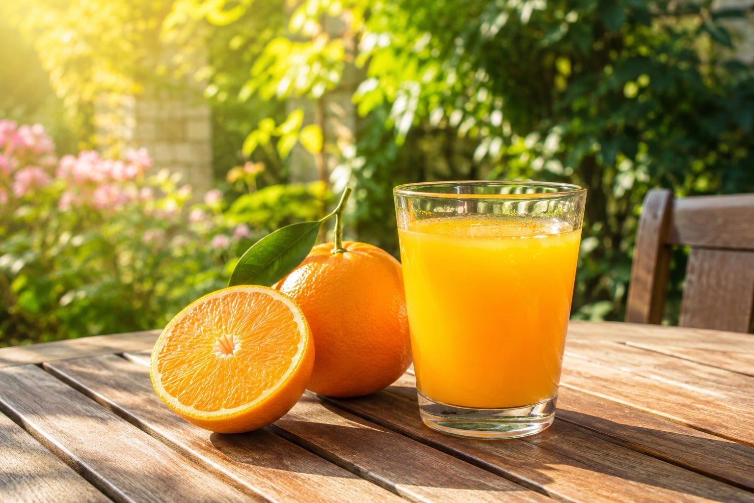 Should you drink orange juice for phlegmy cough due to bronchitis?