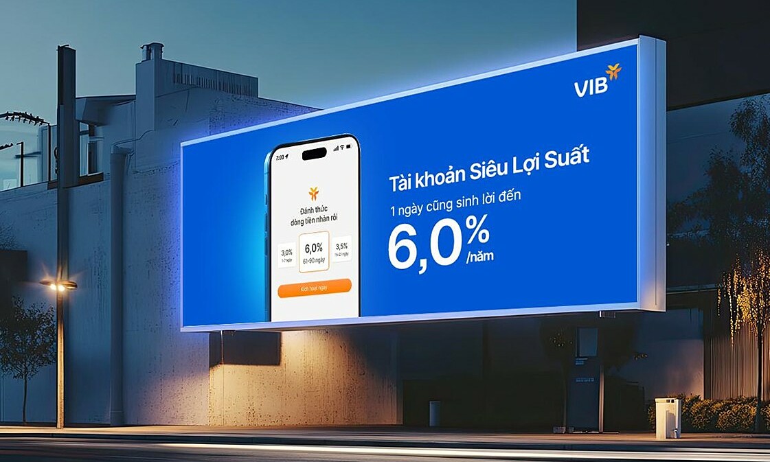 VIB's super yield account boosts returns to 6% annually