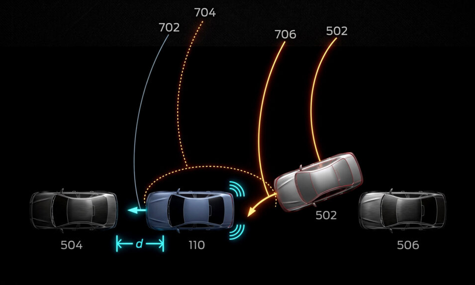 Parked cars can automatically avoid collisions