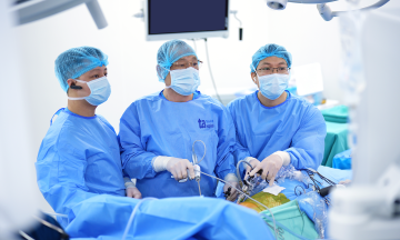 Radical esophagectomy for cancer