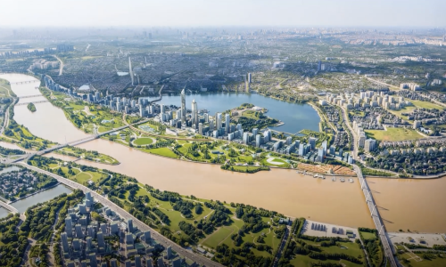 Vision for the Red River landscape boulevard axis