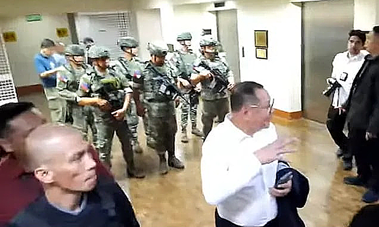 Shooting erupts at Philippine Senate as soldiers attempt to arrest Duterte ally