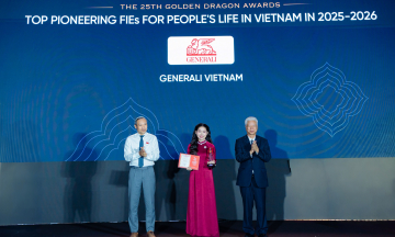 Generali Vietnam receives Golden Dragon Award for insurance product innovation
