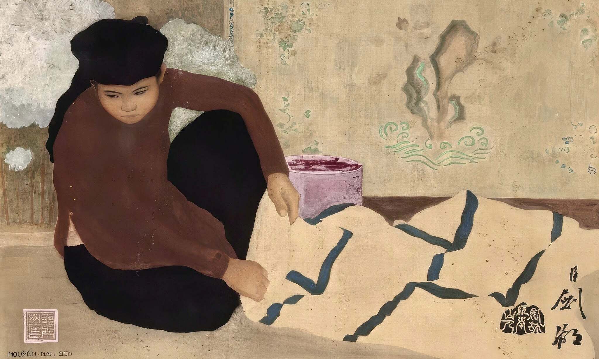 Painting by acclaimed artist Nam Son sets auction record