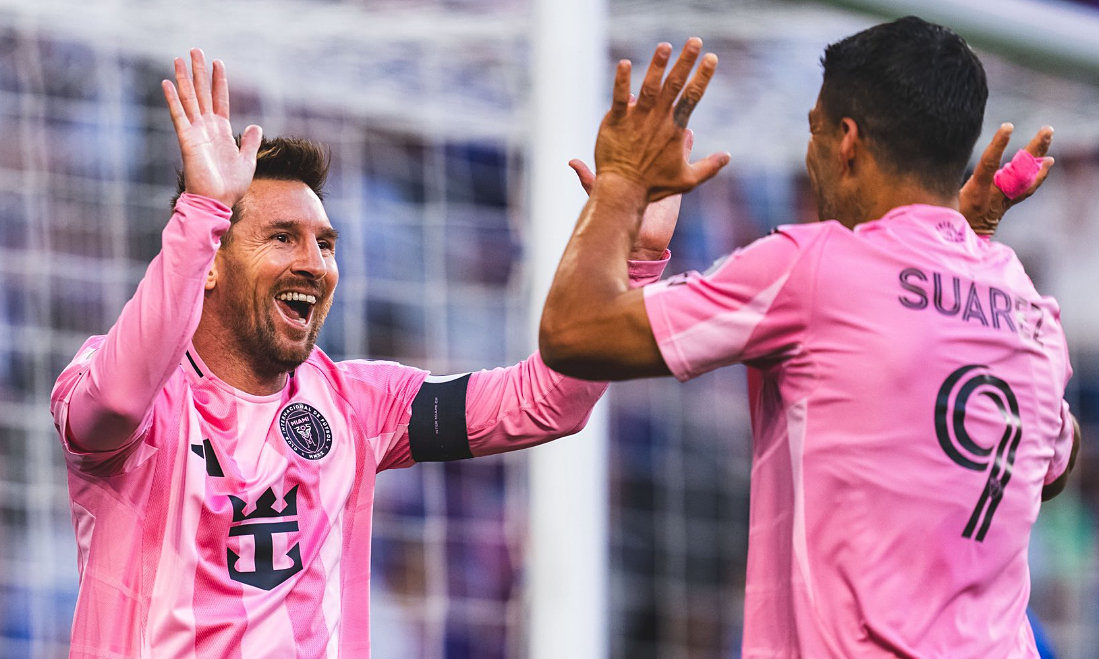 Messi scores hat-trick in Inter Miami's victory