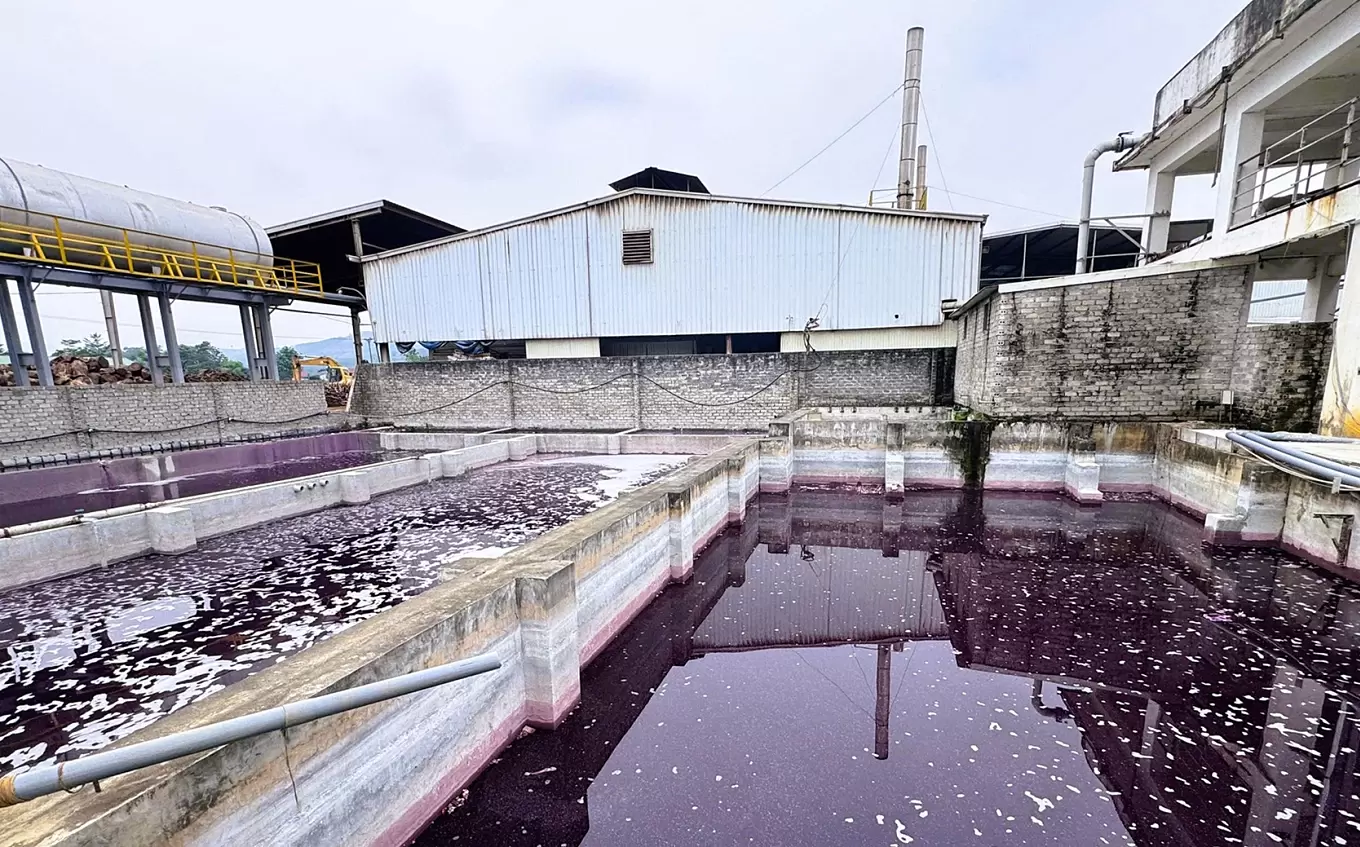 Company fined as well water turns unusual purple