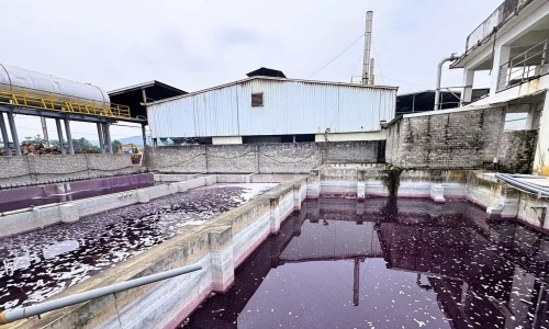 Company fined as well water turns unusual purple