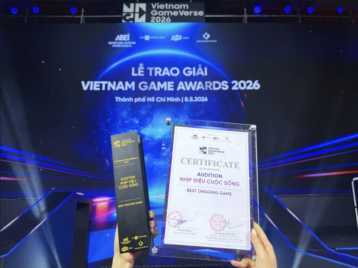 Audition honored as 'game beyond time' at GameVerse 2026