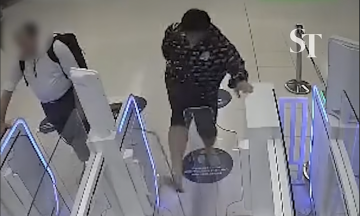 Tourist vandalizes automated immigration gates at Thai airport