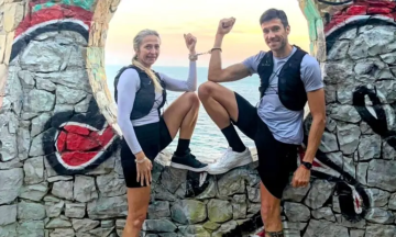 Handcuffed duo runs 101 km ultra marathon
