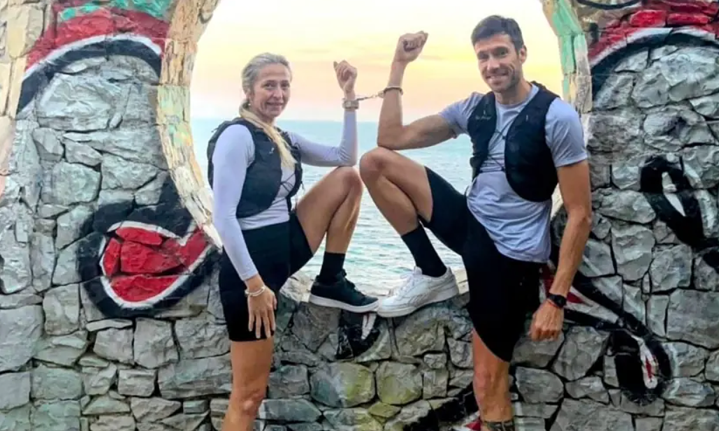 Handcuffed duo runs 101 km ultra marathon