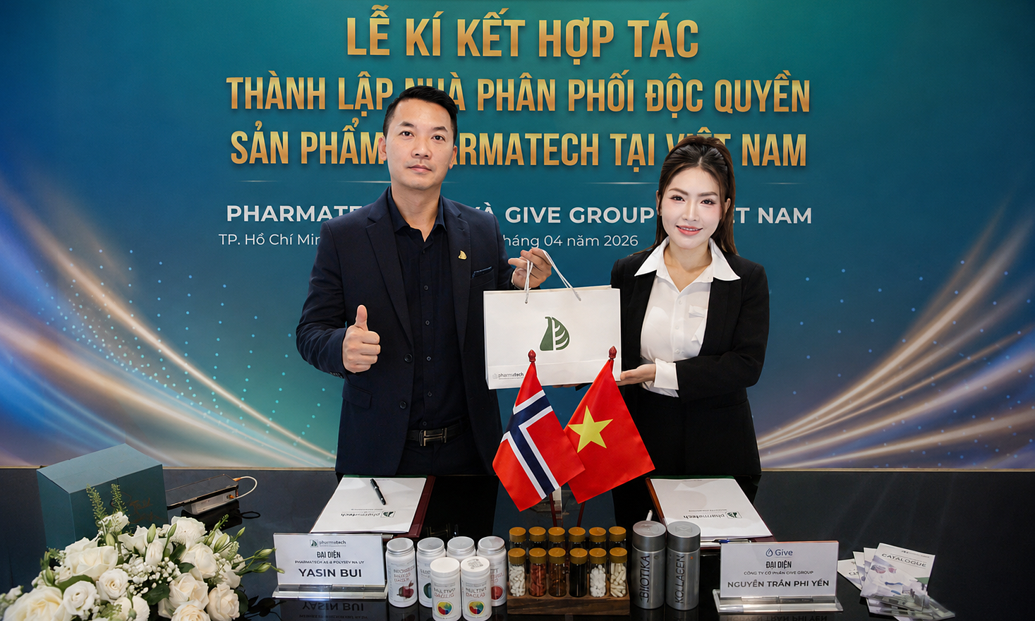 Give Group Vietnam named exclusive distributor for Pharmatech AS