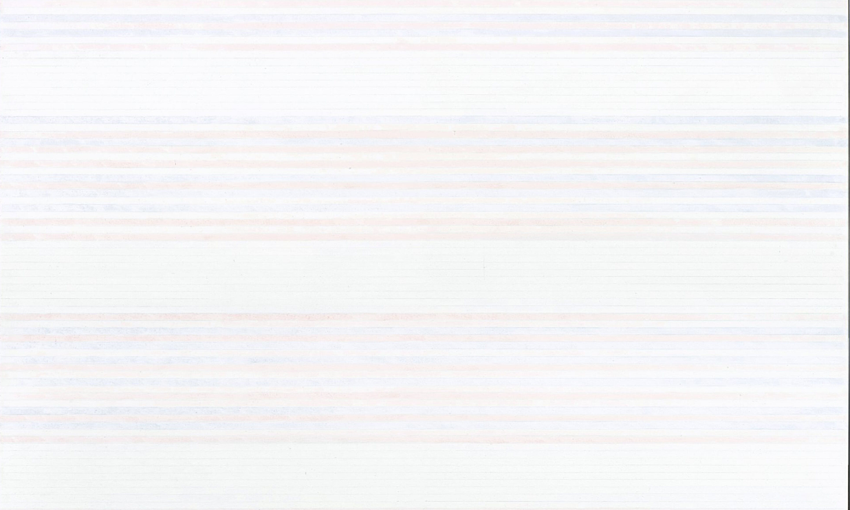 Agnes Martin's "Untitled #10" fetches nearly nine million USD