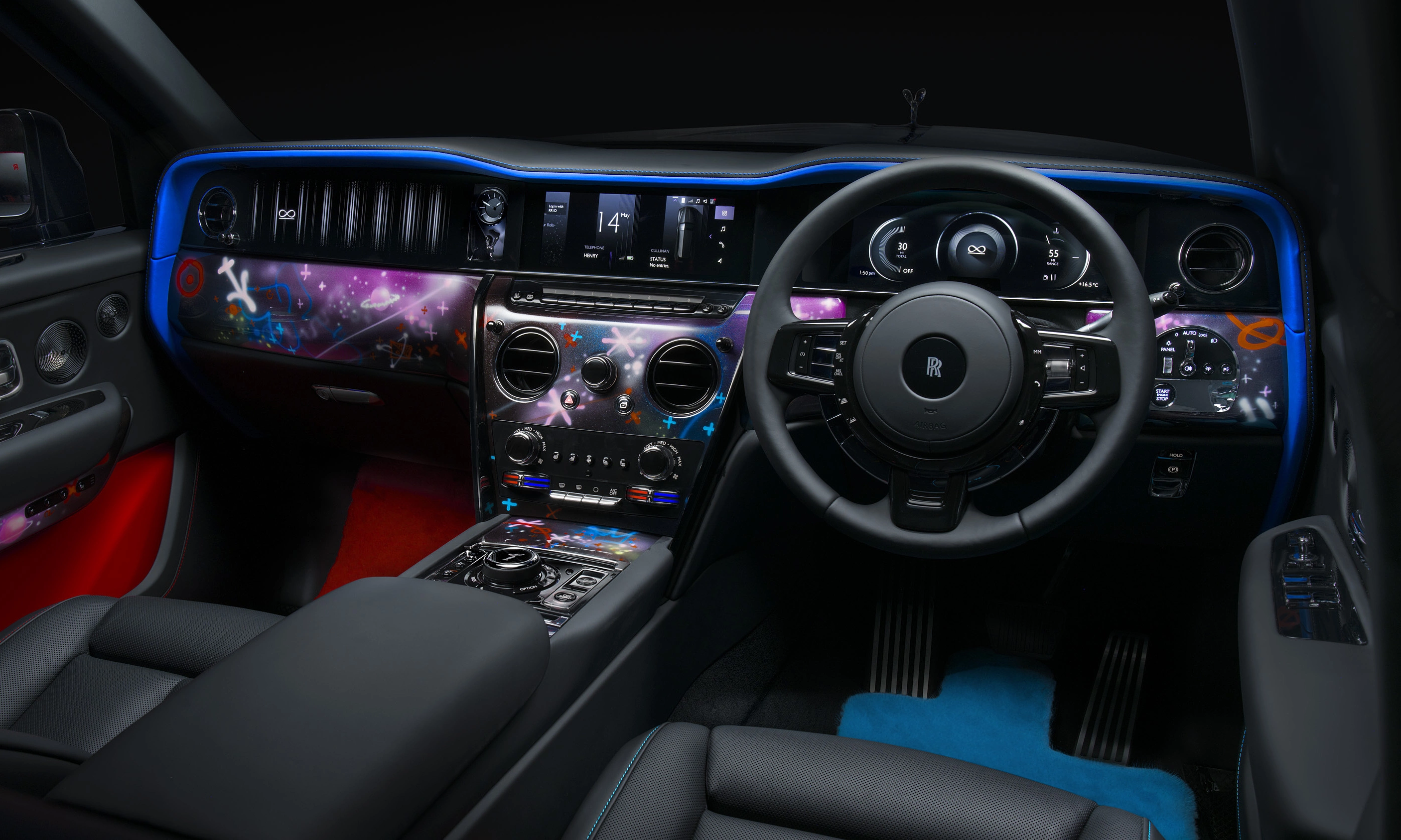 Rolls-Royce unveils Cullinan in collaboration with Vietnamese-French graffiti artist