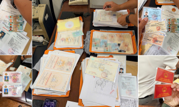 Criminal ring producing 10,000 fake land use rights certificates and citizen identification cards apprehended