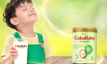 Key features of ColosBaby Lactoferrin 3+ nutritional product