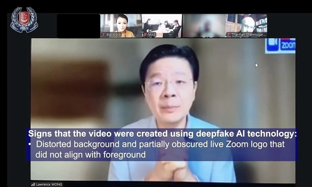 Businessman loses 3.8 million USD in deepfake scam impersonating Singaporean Prime Minister