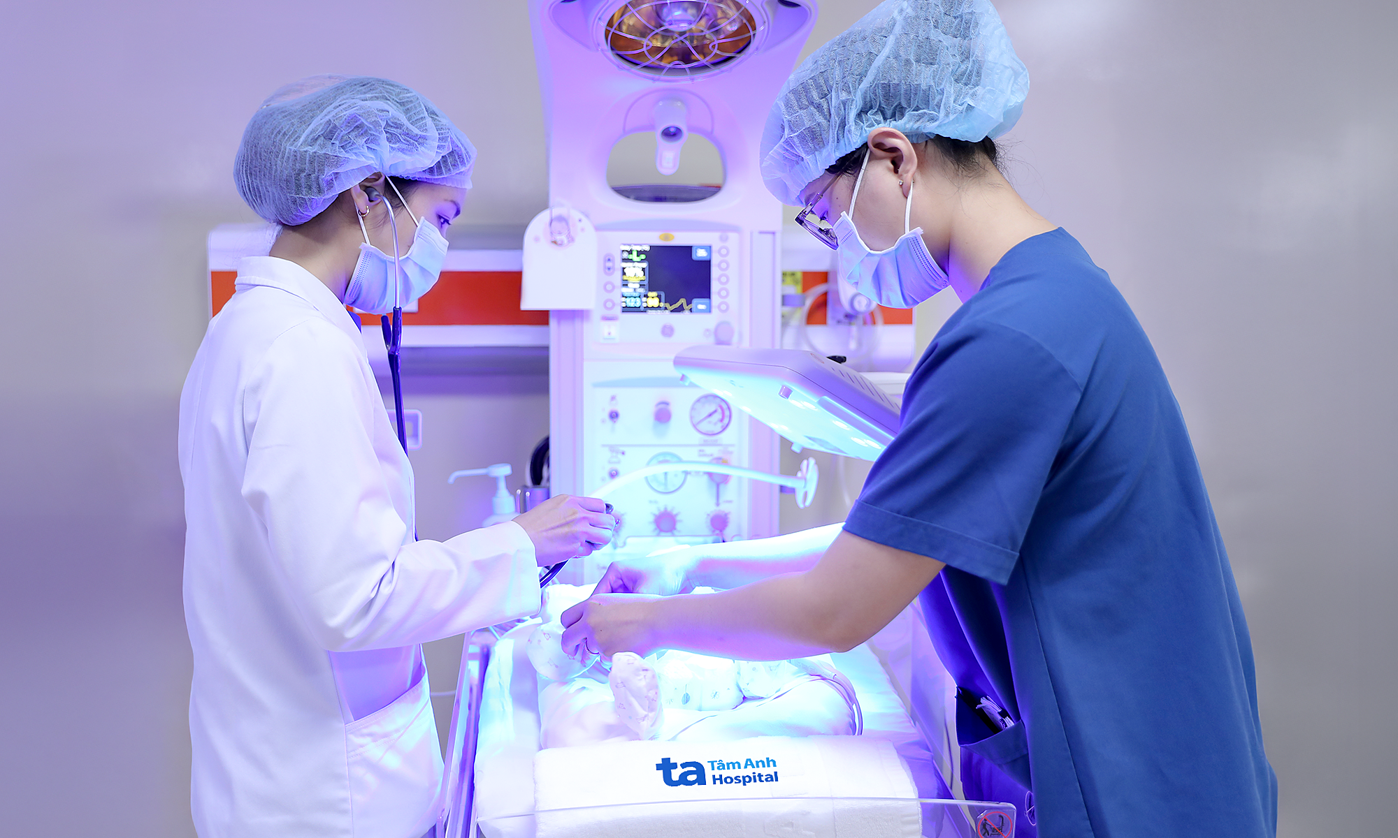 Premature baby boy suffers necrotizing enterocolitis