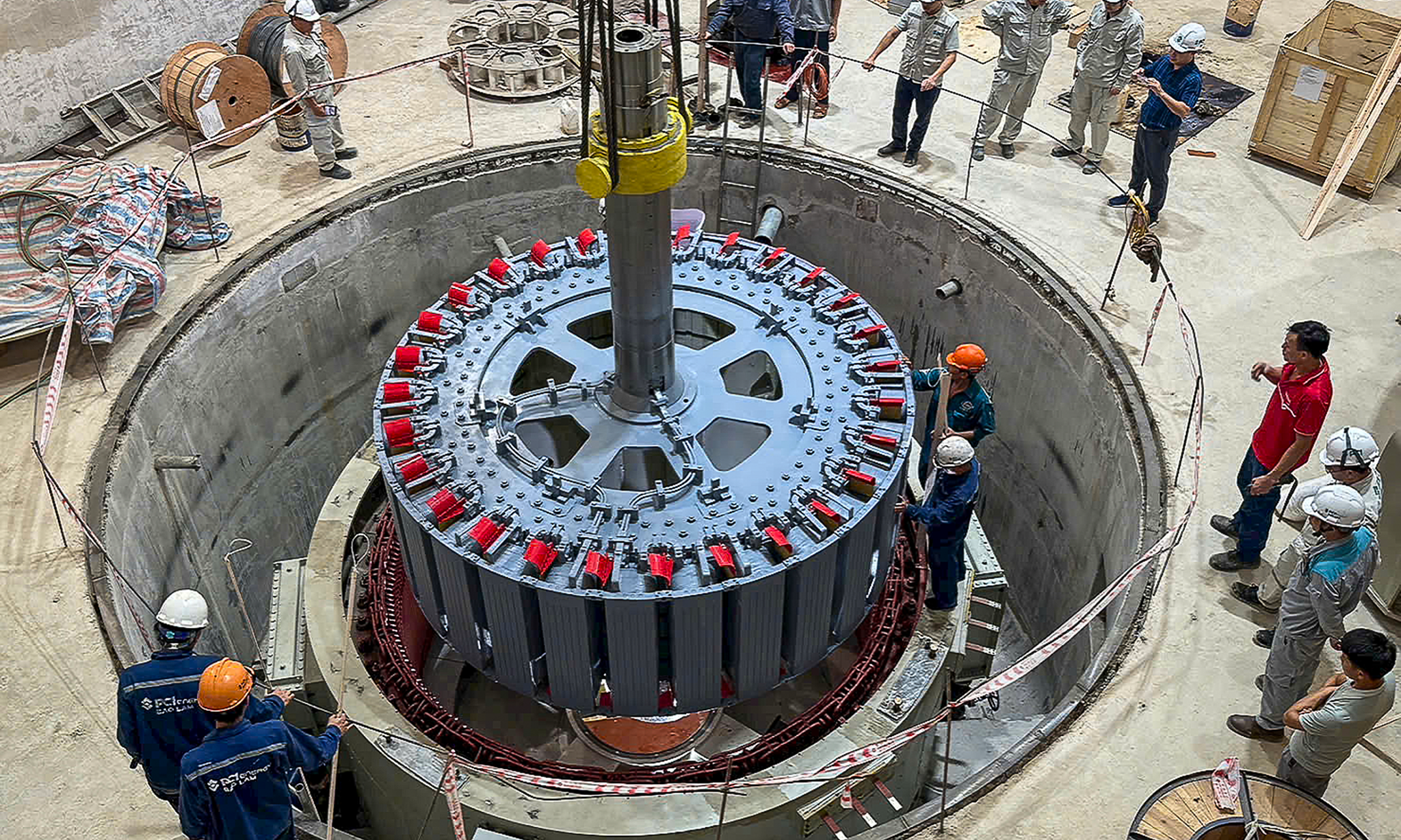 Bao Lac A hydropower plant ahead of schedule