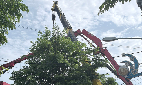 30-meter concrete pump boom collapses, construction worker dies