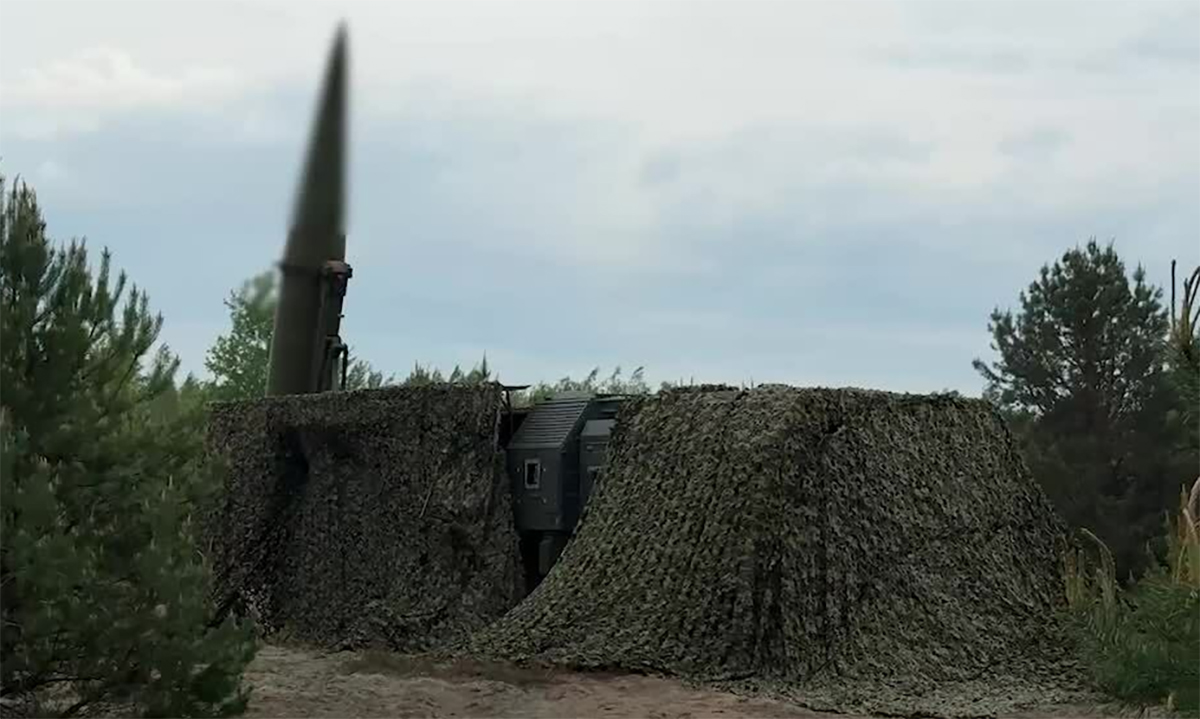 Russia, Belarus drill nuclear warhead installation on Iskander missiles