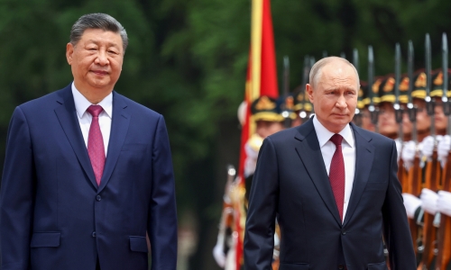 What did Putin achieve from his Beijing visit?