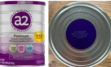 a2 milk formula circulated in Vietnam "free of bacteria"