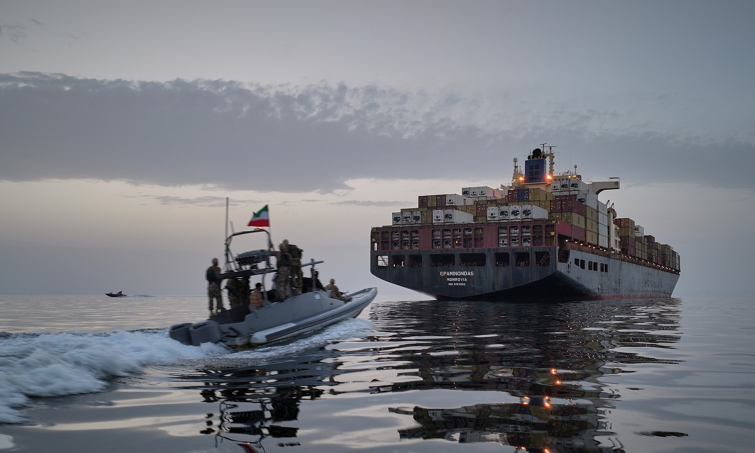 Iran unveils map of "management authority" over Strait of Hormuz