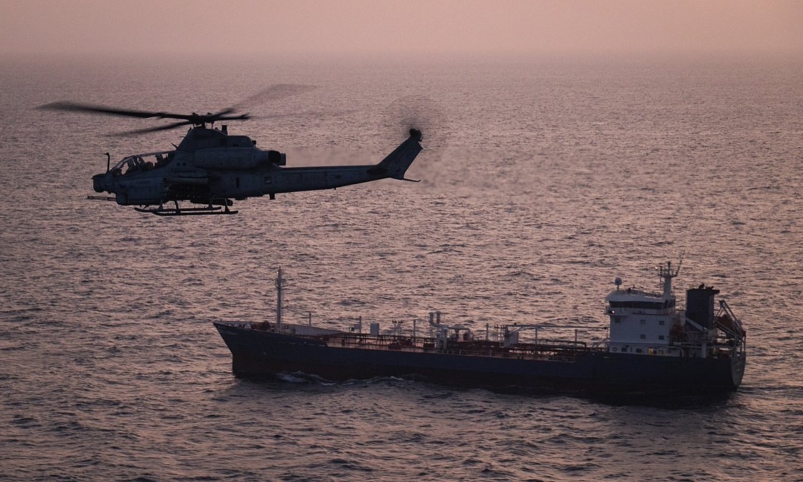US soldiers board, search Iranian vessel 'violating blockade'