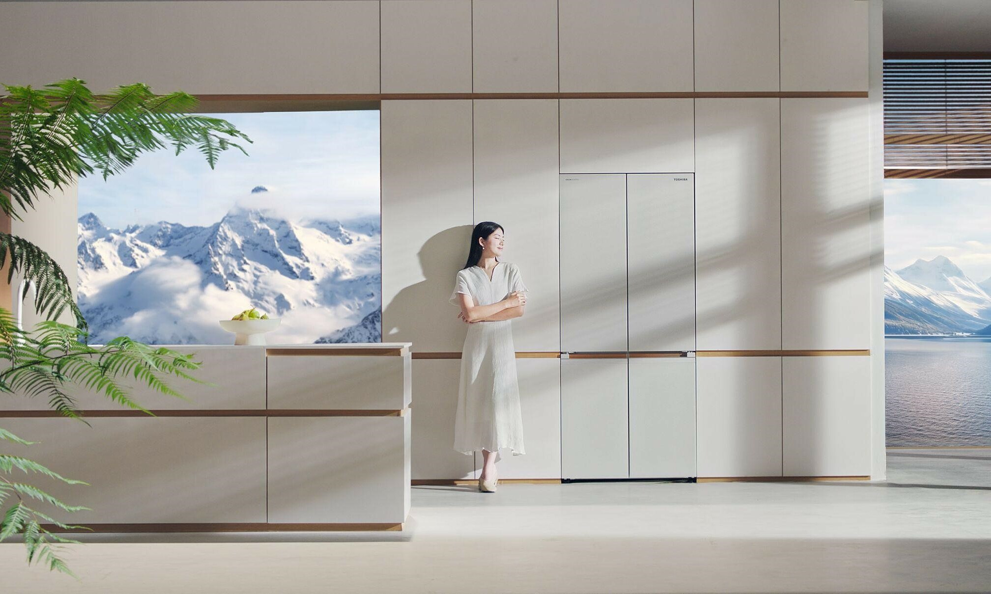 Toshiba launches Japandi Kumo built-in refrigerator series