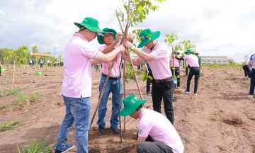 C.P. Vietnam supports planting over 100,000 trees