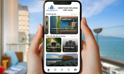 Heritage Holding Vietnam launches digital tourism with E-Booking app