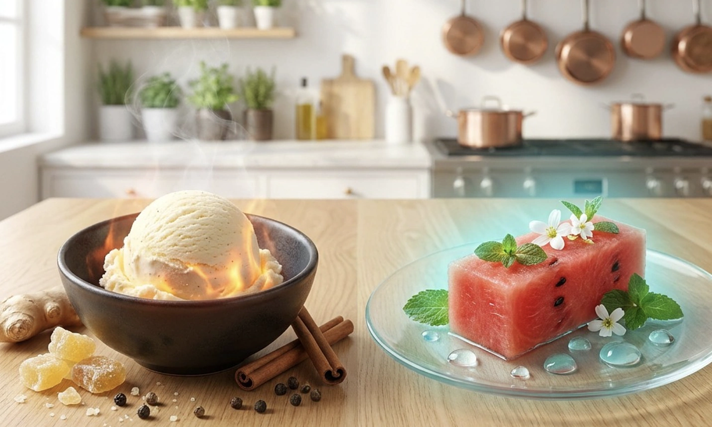 Why ice cream doesn't cool you down in summer