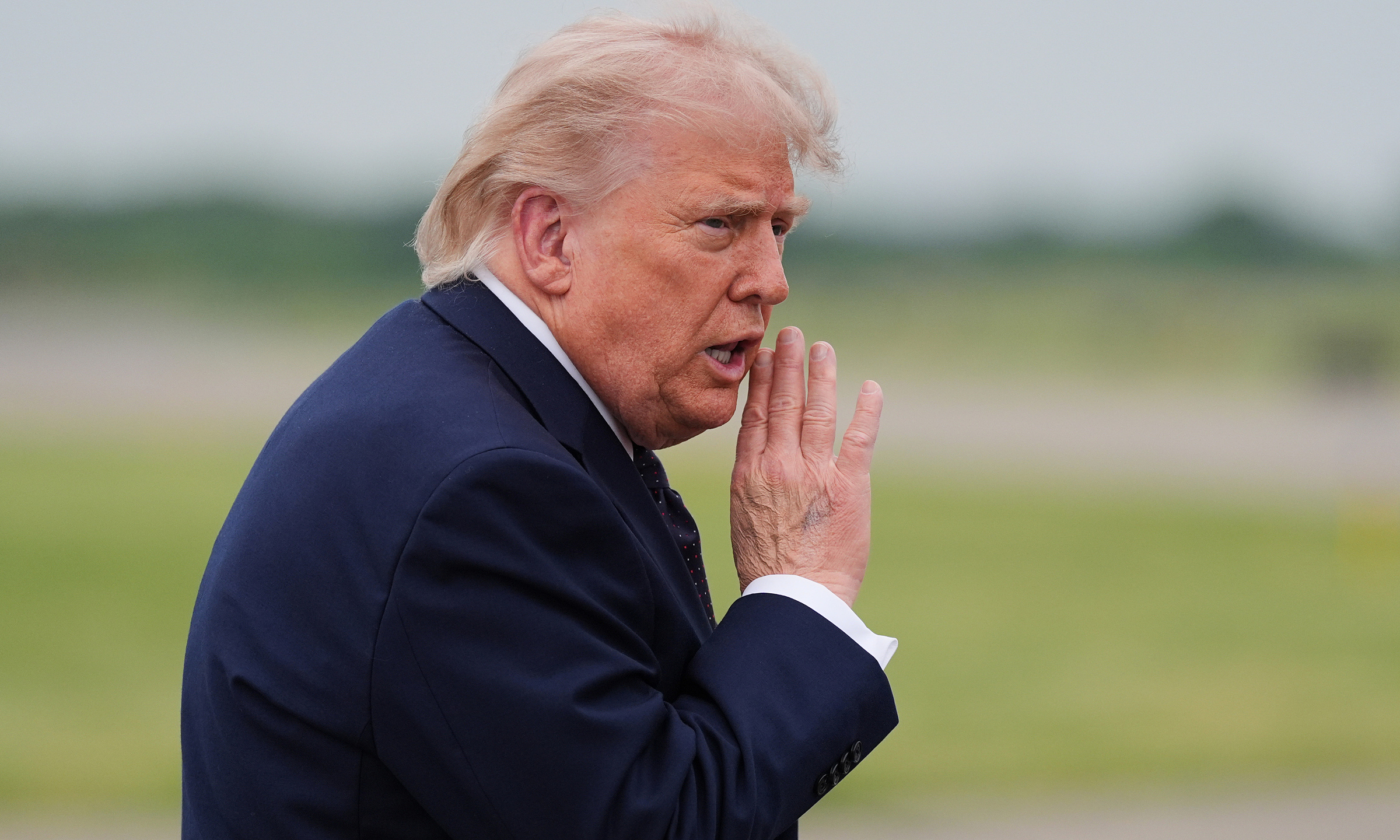 Trump says 'no rush' to finalize Iran deal
