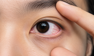 Why do your eyes feel gritty like sand?