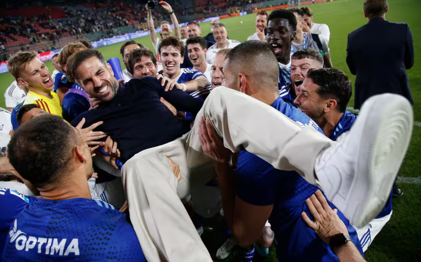Fabregas guides Como to champions league qualification