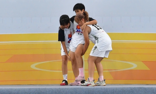 Impressive moments at the youth basketball super cup