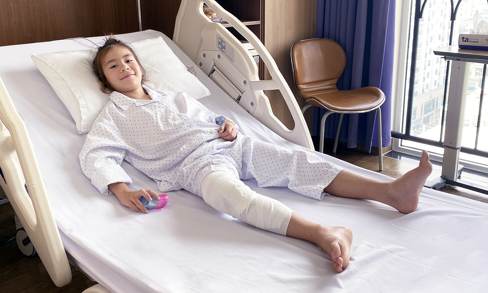 Three osteochondromas found around 8-year-old's knee